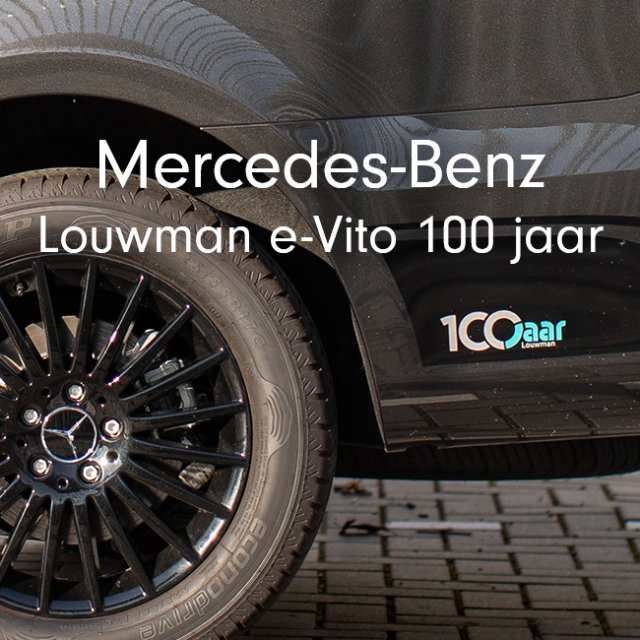 Louwman Mercedes-Benz e-Vito 100-jaar Edition