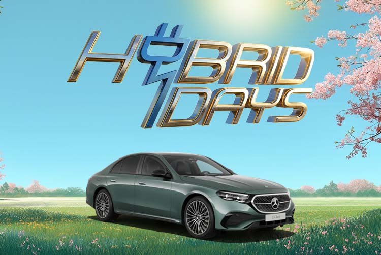 De Mercedes-Benz E-Klasse 300e.