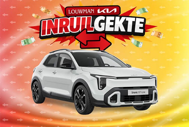  De Kia Stonic met&nbsp;&amp;euro; 2.500 inruilvoordeel.