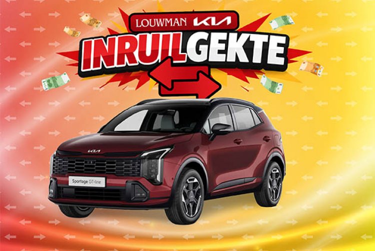 De Kia Sportage met &euro; 4.500 inruilvoordeel.