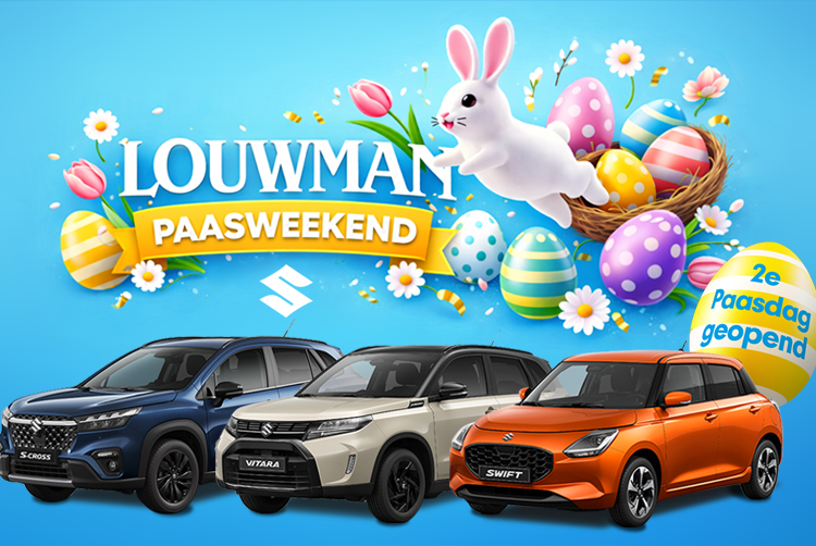 Paasweekend bij Louwman Suzuki