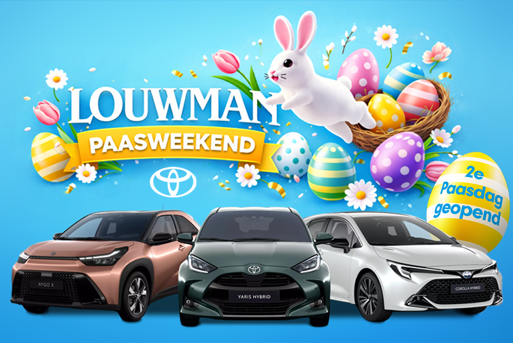 Paasweekend bij Louwman Toyota