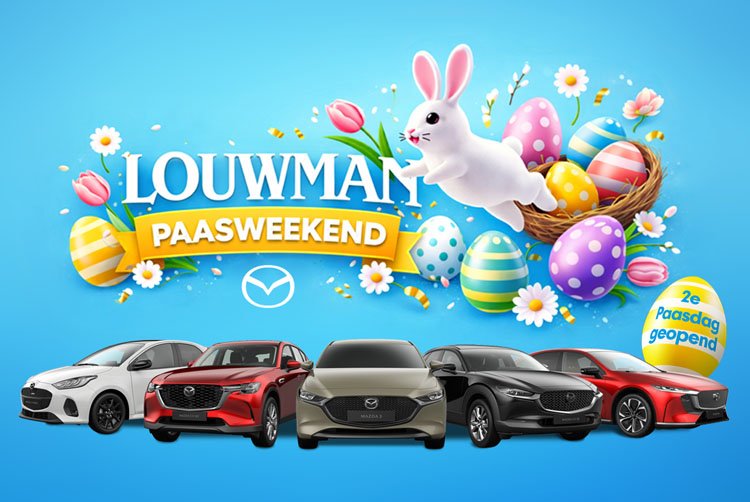 Paasweekend bij Louwman Mazda
