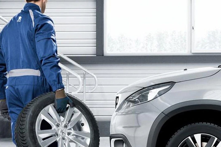 laat uw banden vervangen of repareren bij Louwman Peugeot