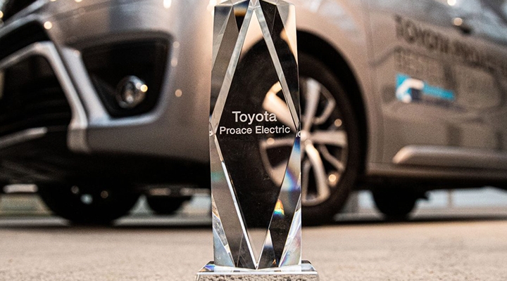 Toyota Proace Electric Bestelauto van het jaar 2022