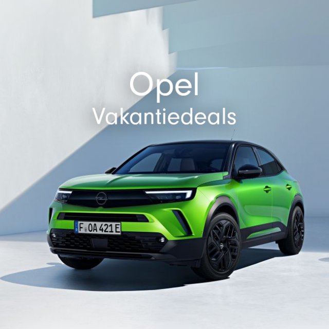 Opel vakantiedeals