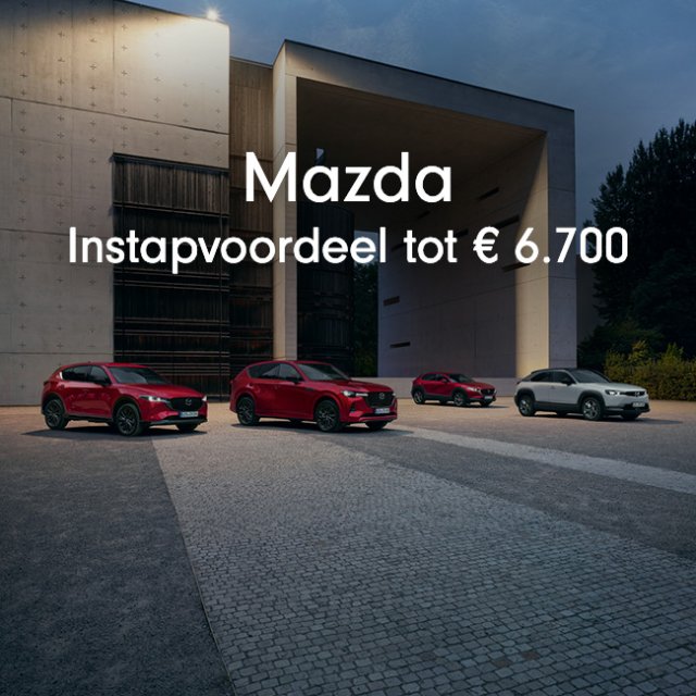 Mazda instapvoordeel