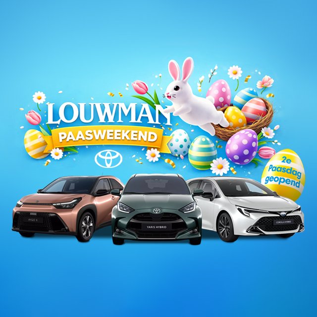Paasweekend bij Toyota