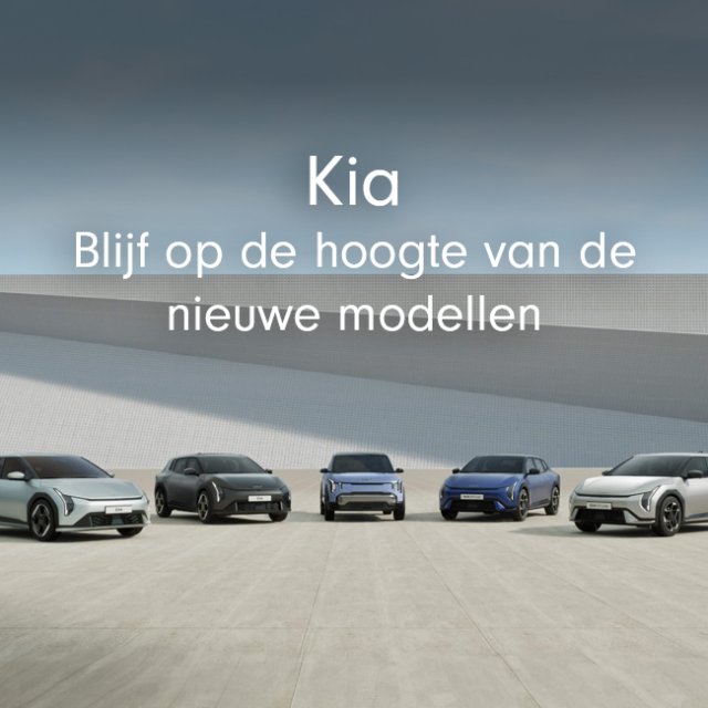 Nieuwe Kia modellen