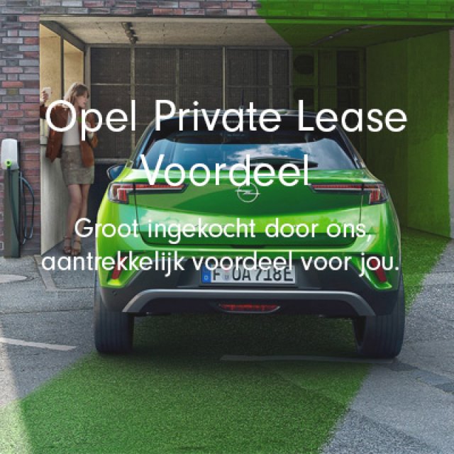 Opel Private Lease voordeel
