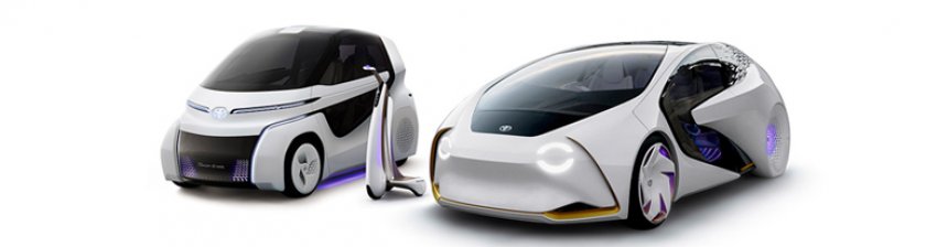 Toyota onthult drie elektrisch aangedreven voertuigen op de Tokyo Motor Show 2017