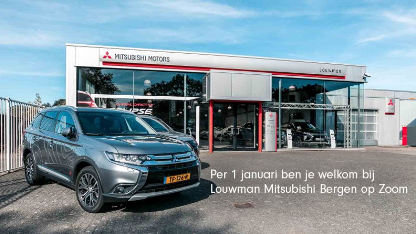Louwman Mitsubishi wordt overgedragen aan Auto Sturm in Breda