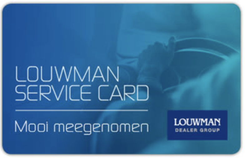 Louwman service card