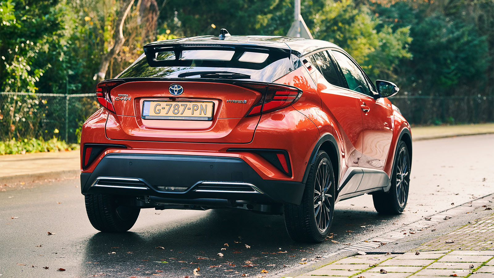 Toyota C-HR achterkant