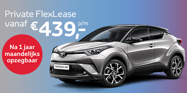 Toyota C-HR Private Flexdriving Private Lease bij Louwman