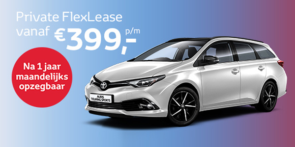 Toyota Auris TS Private Flexdriving Private Lease bij Louwman